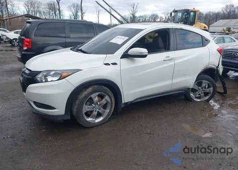 2016 Honda Hr-V Ex-L из США, поврежденный, VIN 3CZRU6H75GM757364